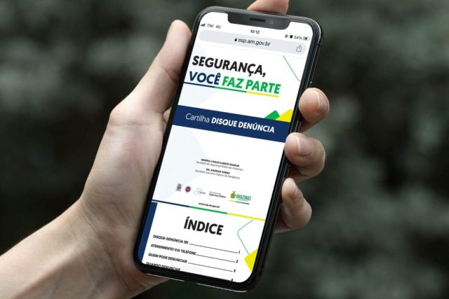 SSP-AM lança cartilha para orientar processo de denúncias no disque 181