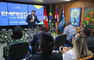 Wilson Lima lança Projeto Emprega+ Cetam para facilitar acesso de alunos da instituição ao mercado de trabalhoGovernador do Amazonas ressaltou que cursos do Cetam estão alinhados a demandas de mercado. Wilson Lima lança Projeto Emprega+ Cetam para facilitar acesso de alunos da instituição ao mercado de trabalho