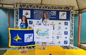 Amazonense Angelynne Victória é tricampeã brasileira infantil do Campeonato Brasileiro de Águas AbertasCom dobradinha de ouro em Brasília, nadadora do ‘Manaus Olímpica’, torna-se tricampeã brasileira infantil de Águas Abertas. Amazonense Angelynne Victória é tricampeã brasileira infantil do Campeonato Brasileiro de Águas Abertas