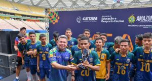 Governador em exercício Tadeu de Souza destaca oportunidades criadas pelo 44º JEAs e o papel do esporte na cidadaniaCampeonato realizado pelo Governo do Amazonas reuniu mais de 7,6 mil atletas-estudantes de 36 municípios, em 20 modalidades esportivas. Governador em exercício Tadeu de Souza destaca oportunidades criadas pelo 44º JEAs e o papel do esporte na cidadania