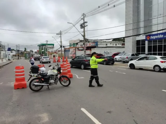 IMMU interdita passagem subterrânea na avenida João Valério nesta sexta-feira