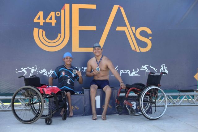 JEAs 2023: alunos atletas buscam classificação na natação e no futsal