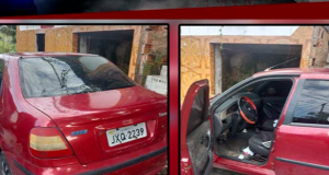 Na zona norte, Polícia Militar recupera veículo roubadoDurante patrulhamento, a equipe recebeu denúncia de populares relatando que um carro, de placa JXQ 2239, estaria abandonado na rua Bela Vista. Na zona norte, Polícia Militar recupera veículo roubado