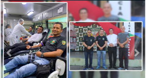 Polícia Militar realiza campanha de doação de sangueA ação visa arrecadar cerca de 50 bolsas. Polícia Militar realiza campanha de doação de sangue