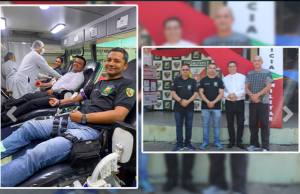 Polícia Militar realiza campanha de doação de sangueA ação visa arrecadar cerca de 50 bolsas. Polícia Militar realiza campanha de doação de sangue