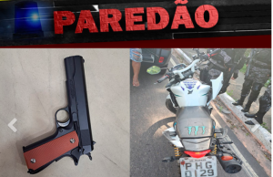 Polícia apreende veículo com restrição de roubo no bairro ChapadaDurante a ação a dupla tentou fugir mas acabou perdendo o controle da motocicleta. Polícia apreende veículo com restrição de roubo no bairro Chapada