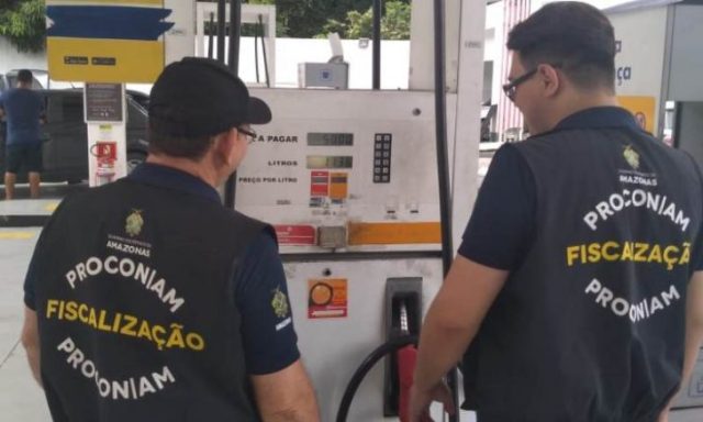 Procon-AM informa balanço da primeira semana de fiscalização no preço dos combustíveis em postos da capital Procon-AM informa balanço da primeira semana de fiscalização no preço dos combustíveis em postos da capital