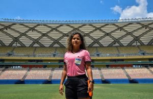 Anne Kesy é a primeira árbitra do Amazonas a ser convocada para Jogos Pan-Americanos A amazonense participa pela terceira vez de uma competição internacional pela Conmebol. Anne Kesy é a primeira árbitra do Amazonas a ser convocada para Jogos Pan-Americanos