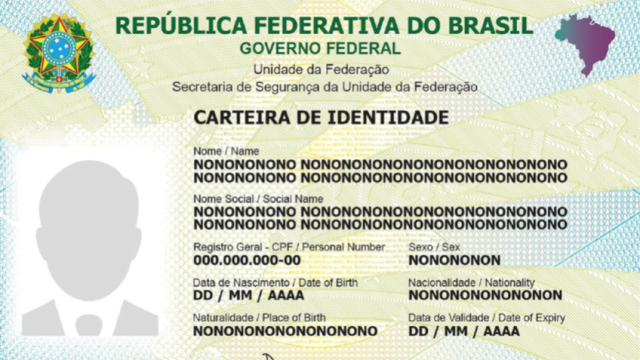 Atendimento para emissão da nova Carteira de Identidade será feito somente pela manhã, nesta sexta-feira