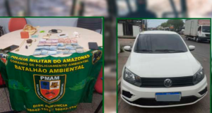 Em Manaus, homem é preso por tráfico de drogasCom o acusado foram encontradas porções de maconha e cocaína. Em Manaus, homem é preso por tráfico de drogas