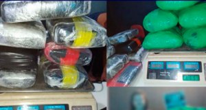 Em Tefé, mulher é presa por tráfico de drogas dentro de embarcação Um total de mais de 19 quilos de entorpecentes, com valor aproximado de R$ 100 mil. Em Tefé, mulher é presa por tráfico de drogas dentro de embarcação