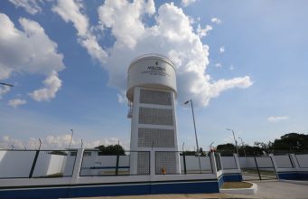 Governador Wilson Lima entrega obra que amplia o sistema de abastecimento de água em Maués Governador Wilson Lima entrega obra que amplia o sistema de abastecimento de água em Maués