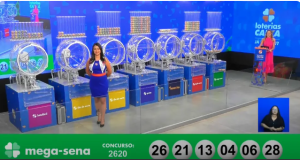 Mega-Sena: confira as dezenas sorteadas neste sábado (12/08)Caixa até o momento ainda não divulgou se houve acertadores. Mega-Sena: confira as dezenas sorteadas neste sábado (12/08)