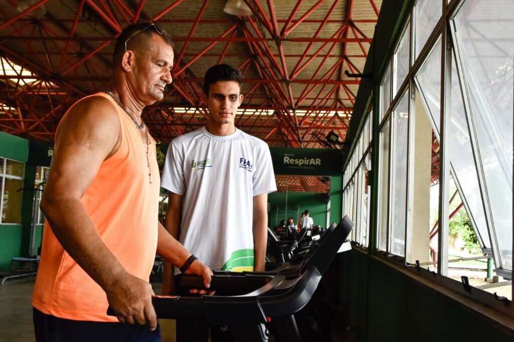 Paciente vence sequelas da trombose com tratamento no RespirAR