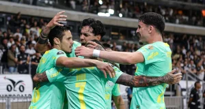 Palmeiras vence Atlético-MG pela LibertadoresVerdão tem vantagem no jogo de volta das oitavas de final. Palmeiras vence Atlético-MG pela Libertadores