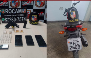 Polícia Militar detém dupla por envolvimento em homicídio O caso foi registrado no bairro Nossa Senhora das Graças, na zona sul Polícia Militar detém dupla por envolvimento em homícidio