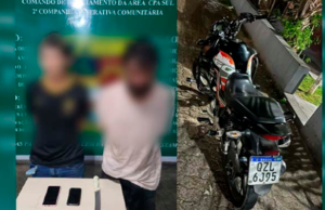 Polícia prende dupla por roubo, no bairro EducandosNa ação, também foi recuperada uma motocicleta com restrição. Polícia prende dupla por roubo, no bairro Educandos