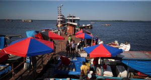 População destaca importância de investimentos na área portuária da Manaus ModernaAlém de investimentos na Manaus Moderna, está inclusa, também, a recuperação da rodovia BR-174. População destaca importância de investimentos na área portuária da Manaus Moderna