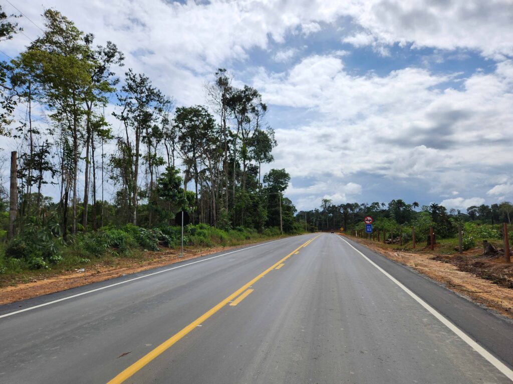 Ramais pavimentados pelo Governo do Amazonas se destacam pelo alto padrão de qualidade