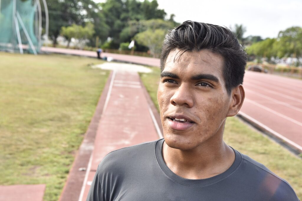 Atleta venezuelano quebra recorde nacional em salto triplo