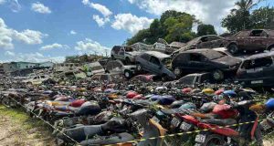 Detran Amazonas promove primeiro leilão de sucatas ferrosasEntre segunda e terça-feira (11 e 12/09), ocorre a visitação para inspeção visual por parte das empresas especializadas em siderurgia e/ou metalurgia que têm interesse em participar da arrematação. Detran Amazonas promove primeiro leilão de sucatas ferrosas