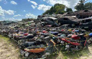 Detran Amazonas promove primeiro leilão de sucatas ferrosasEntre segunda e terça-feira (11 e 12/09), ocorre a visitação para inspeção visual por parte das empresas especializadas em siderurgia e/ou metalurgia que têm interesse em participar da arrematação. Detran Amazonas promove primeiro leilão de sucatas ferrosas