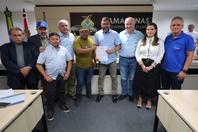 Em reunião com o governador Wilson Lima, lideranças Mura manifestam apoio à exploração do potássio em Autazes Em reunião com o governador Wilson Lima, lideranças Mura manifestam apoio à exploração do potássio em Autazes