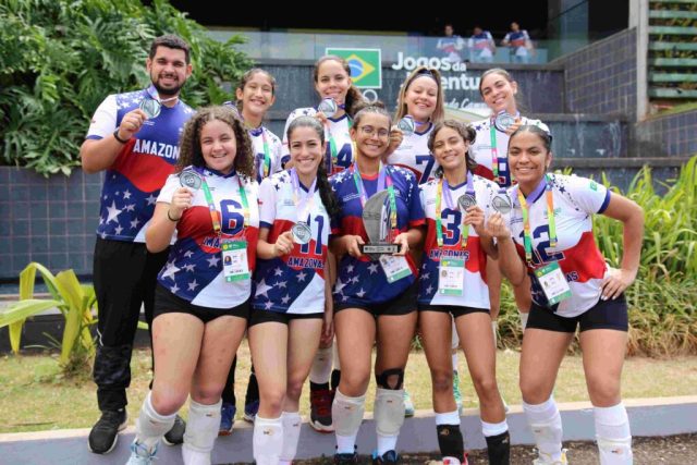 O Amazonas bate recorde de medalhas nos Jogos da Juventude 2023