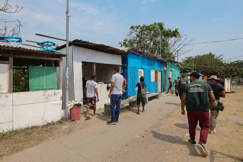 Órgãos estaduais e municipais realizam ação para evitar reocupação de área remanescente do Prosamin 