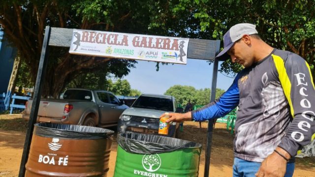 ‘Recicla, Galera’ em Apuí destina mais de meia tonelada de materiais para reciclagem em dois dias de ação ‘Recicla, Galera’ em Apuí destina mais de meia tonelada de materiais para reciclagem em dois dias de ação