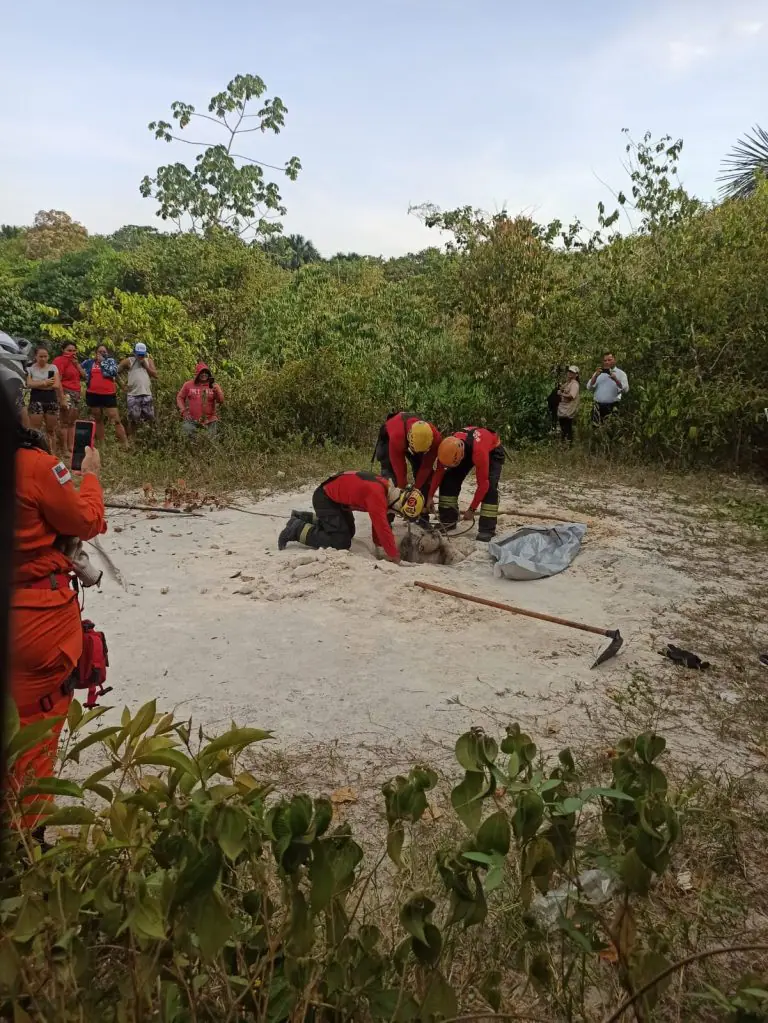 Corpo em decomposição é encontrado enterrado em Manaus