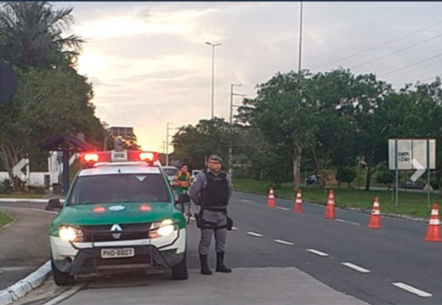 Dois homens são presos em Manaus por embriaguez ao volante