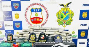 Em Coari, polícia apreendem droga avaliada em R$800 mil Entorpcente foi encontrado com auxílio de cão policial. Em Coarí, polícia apreendem droga avaliada em R$800 mil