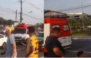 Fundador do Amazonas FC e duas mulheres ficam feridos em acidente após festa Fundador do Amazonas FC e duas mulheres ficam feridos em acidente após festa