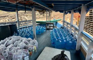 Governo do Estado envia cestas básicas em apoio a famílias desabrigadas após deslizamento em BeruriDeslizamento atingiu comunidade Arumã, na Reserva de Desenvolvimento Sustentável (RDS) Piagaçu Purus. Governo do Estado envia cestas básicas em apoio a famílias desabrigadas após deslizamento em Beruri