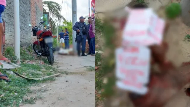 Homem é executado a tiros e facção criminosa deixa ‘aviso’ em Manaus Homem é executado a tiros e facção criminosa deixa ‘aviso’ em Manaus