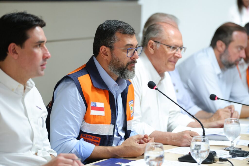 Operação Estiagem 2023: Wilson Lima pede a Alckmin e ministros destravamento da BR-319 para tirar o estado do isolamento