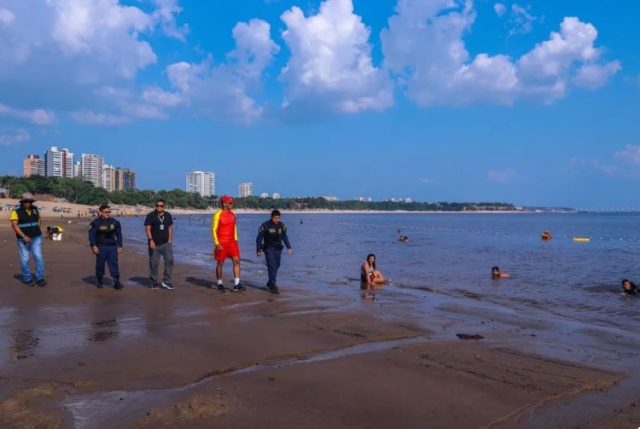 Prefeitura anuncia ações integradas para interdição da praia da Ponta Negra, para banho, e outras medidas de auxílio às comunidades afetadas pela vazante