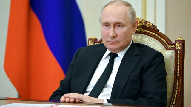 Putin anuncia teste bem-sucedido de míssil nuclear experimental Putin anuncia teste bem-sucedido de míssil nuclear experimental