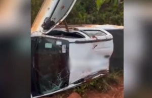 Vereador de Porto Velho escapa ileso de acidente de carro na BR-319o carro do parlamentar derrapou e capotou na rodovia. Vereador de Porto Velho escapa ileso de acidente de carro na BR-319