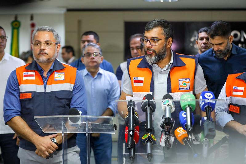 Wilson Lima anuncia ação solidária em parceria com Amazonas FC em prol de famílias afetadas pela seca