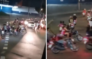Acidente: jovem fica gravemente ferida em acidente durante rolezinho de moto em ManausA moça caiu da motocicleta e, sem usar capacete, sofreu um impacto na cabeça. Acidente: jovem fica gravemente ferida em acidente durante rolezinho de moto em Manaus