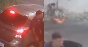 Assalto a três mulheres em Manaus é registrado por câmeras de segurançaVítimas foram abordadas por dois homens armados em frente a residência. Assalto a três mulheres em Manaus é registrado por câmeras de segurança
