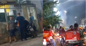 Entregadores protestam contra agressão a colega em restaurante de ManausGrupo fez buzinaço em frente a lanchonete que teria agredido trabalhador. Entregadores protestam contra agressão a colega em restaurante de Manaus