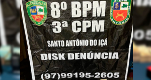 PMAM recaptura foragido da justiça com grande quantia em dinheiro e armas falsas em Santo Antônio do IçáAção conjunta com a Polícia Civil também apreendeu rádios comunicadores. PMAM recaptura foragido da justiça com grande quantia em dinheiro e armas falsas em Santo Antônio do Içá