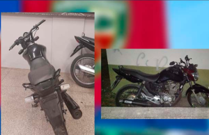 PMAM recupera motocicletas roubadas em Manaus PMAM recupera motocicletas roubadas em Manaus