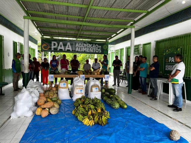 Programa de Aquisição de Alimentos beneficia famílias e hospital em Eirunepé