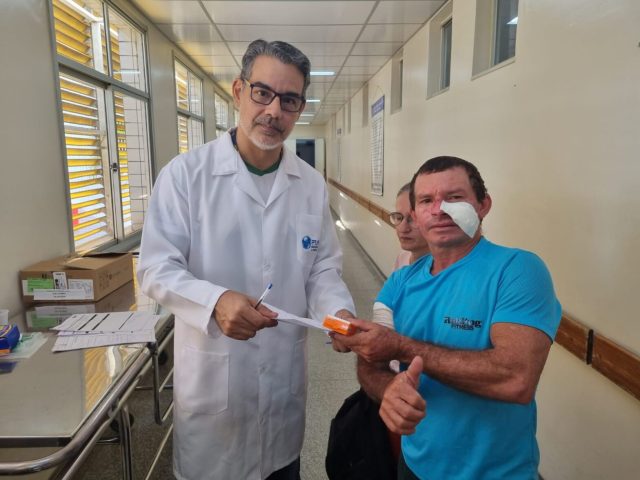 Saúde Jornada de cirurgias atende pacientes com estado avançado de câncer de pele Saúde: Jornada de cirurgias atende pacientes com estado avançado de câncer de pele
