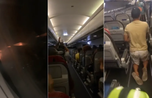 Turbina de avião da Latam pega fogo após colisão com pássaro e assusta passageirosO voo decolou do Aeroporto Luís Eduardo Magalhães com destino a Congonhas, em São Paulo. Turbina de avião da Latam pega fogo após colisão com pássaro e assusta passageiros