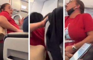 Vídeo: mulher causa constrangimento ao tentar fazer necessidades no meio de vooAs imagens do ocorrido foram feitas por passageiros do voo e viralizaram nas redes sociais. Vídeo: mulher causa constrangimento ao tentar fazer necessidades no meio de voo